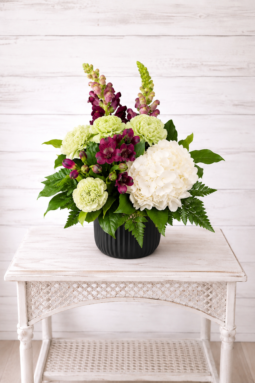 Hydrangea & Wine