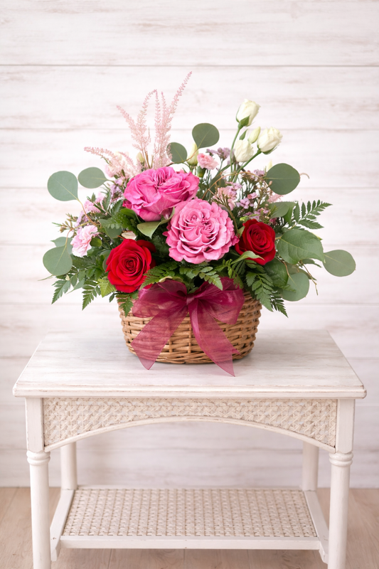 Spring Design in a Basket